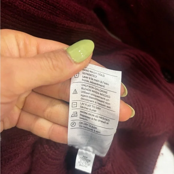 Boxy Wool & Cashmere Theory Cardigan - Picture 6 of 6